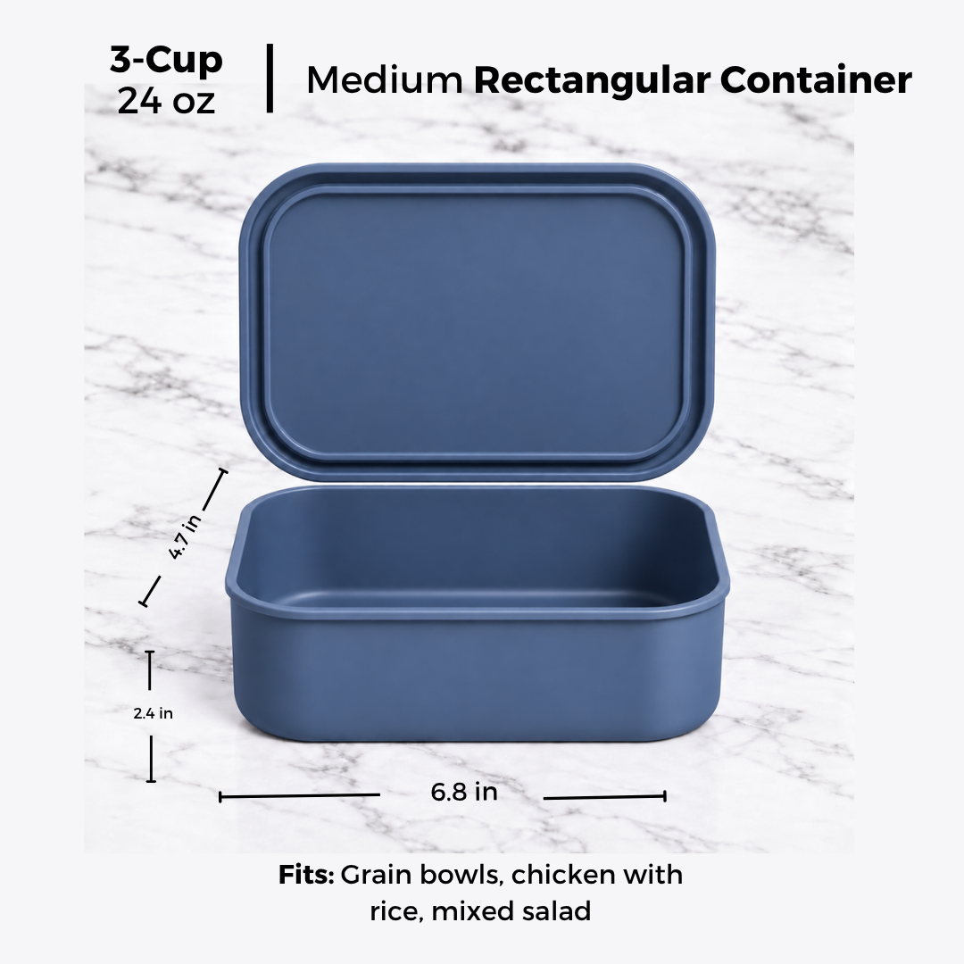 Silicone Storage Containers | Rectangle