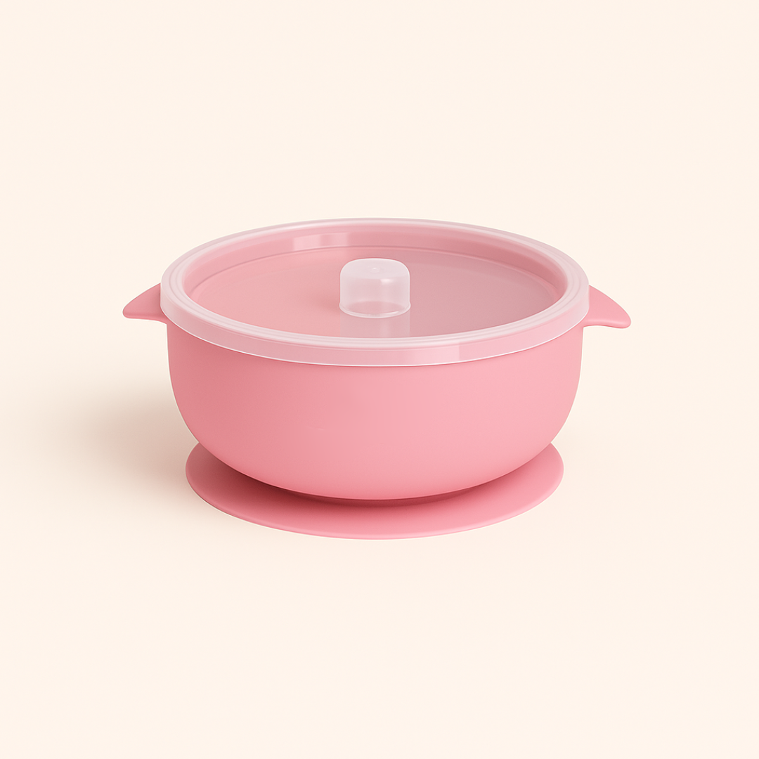 Baby Suction Bowl with Lid