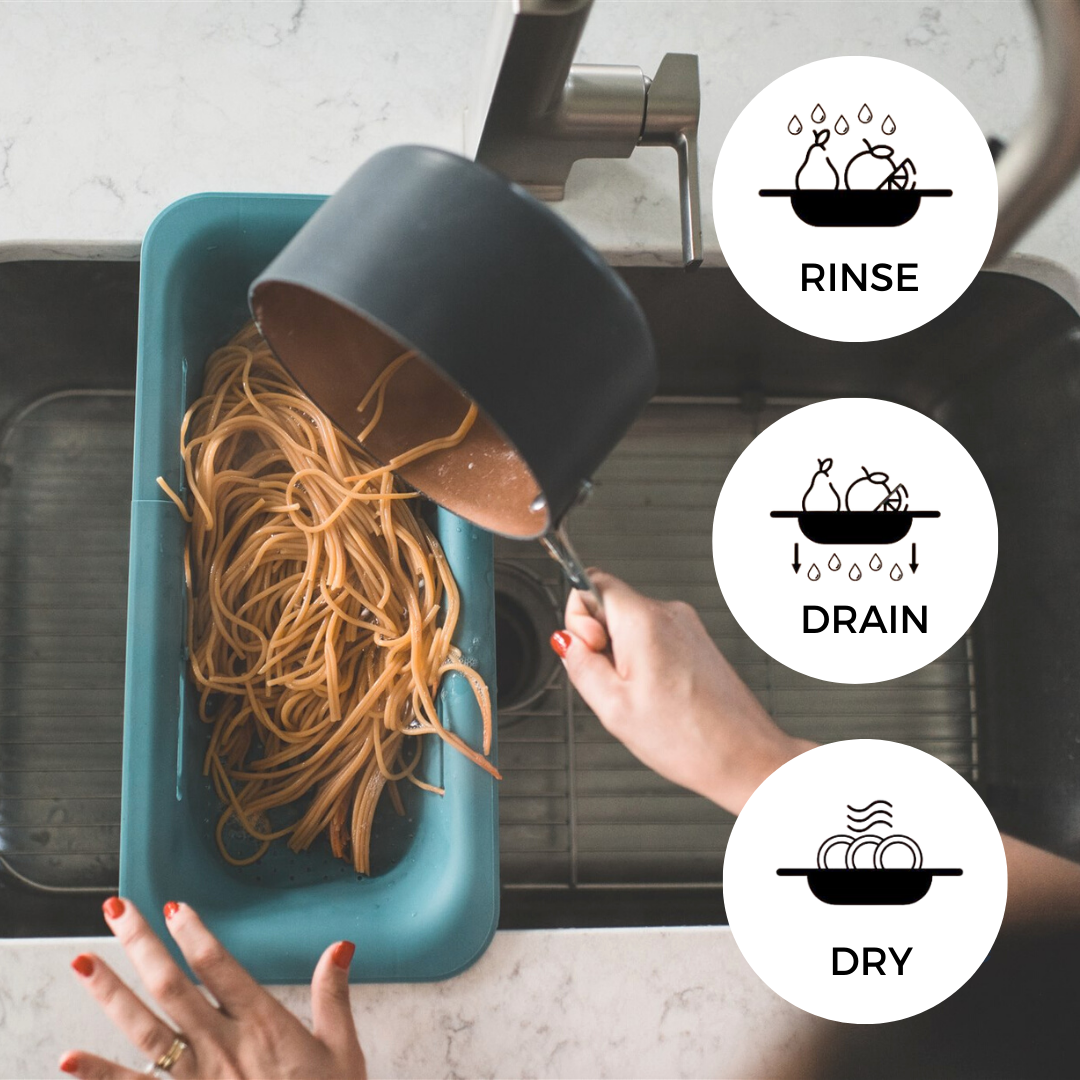The "Over the Sink" Colander