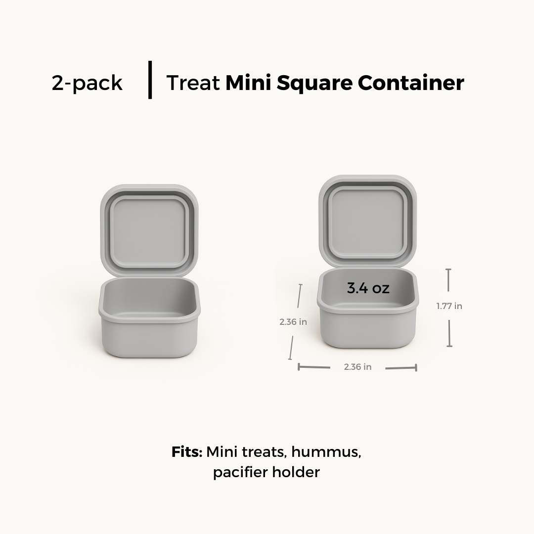 Mini Square Container - Treat (2-pack)