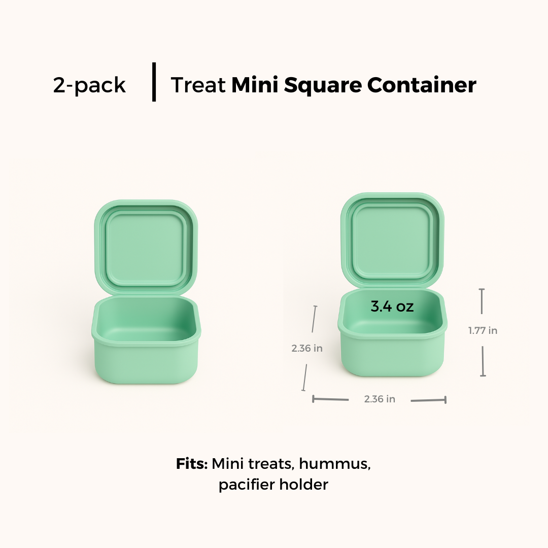 Mini Square Container - Treat (2-pack)