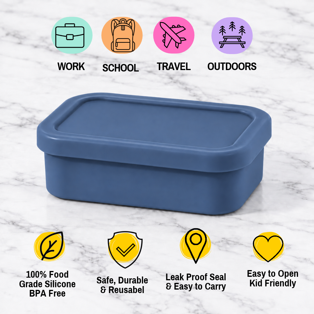 Silicone Storage Containers | Rectangle