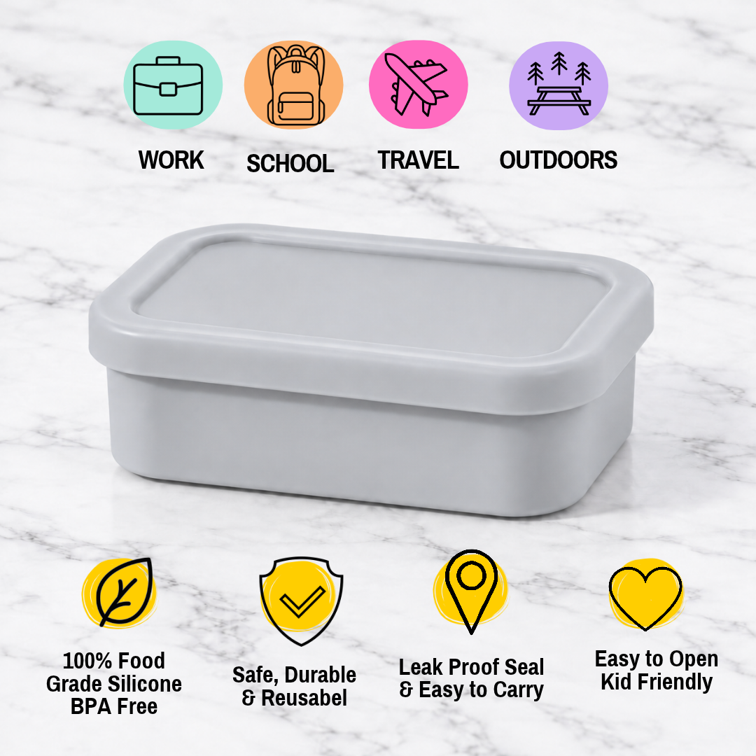 Silicone Storage Containers | Rectangle