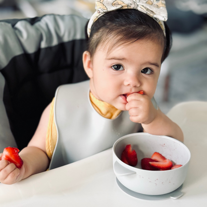 Baby Feeding Set | Suction Plate, Bowl & Silicone Bib