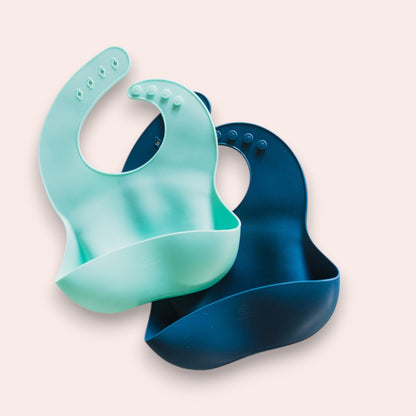 Silicone Bib - Set of 2  | $22 Value