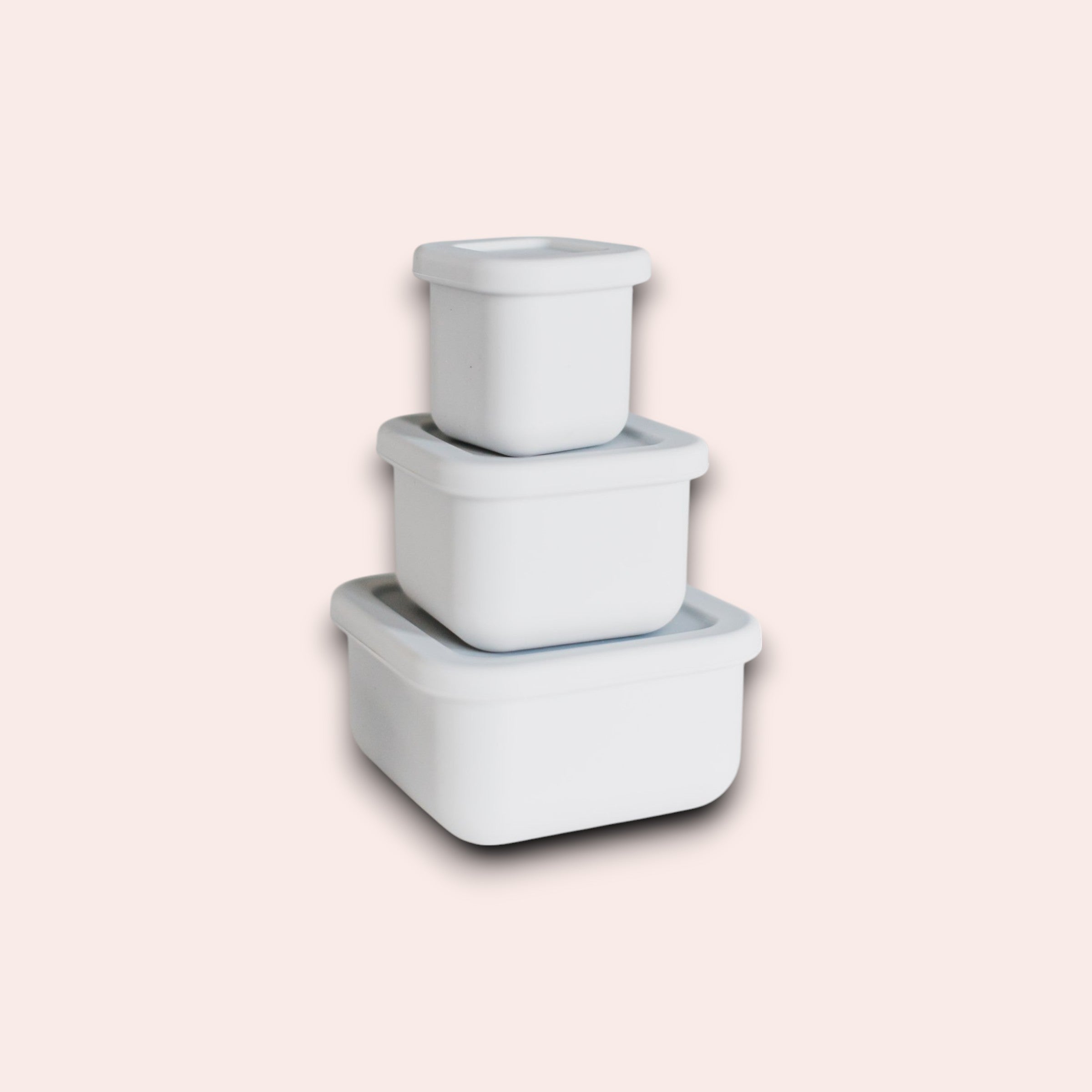 The Square Mini Containers - 3 Piece Set