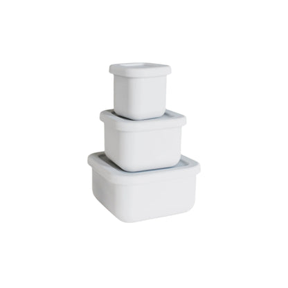 Mini Square Container Set | 3-Piece Bundle