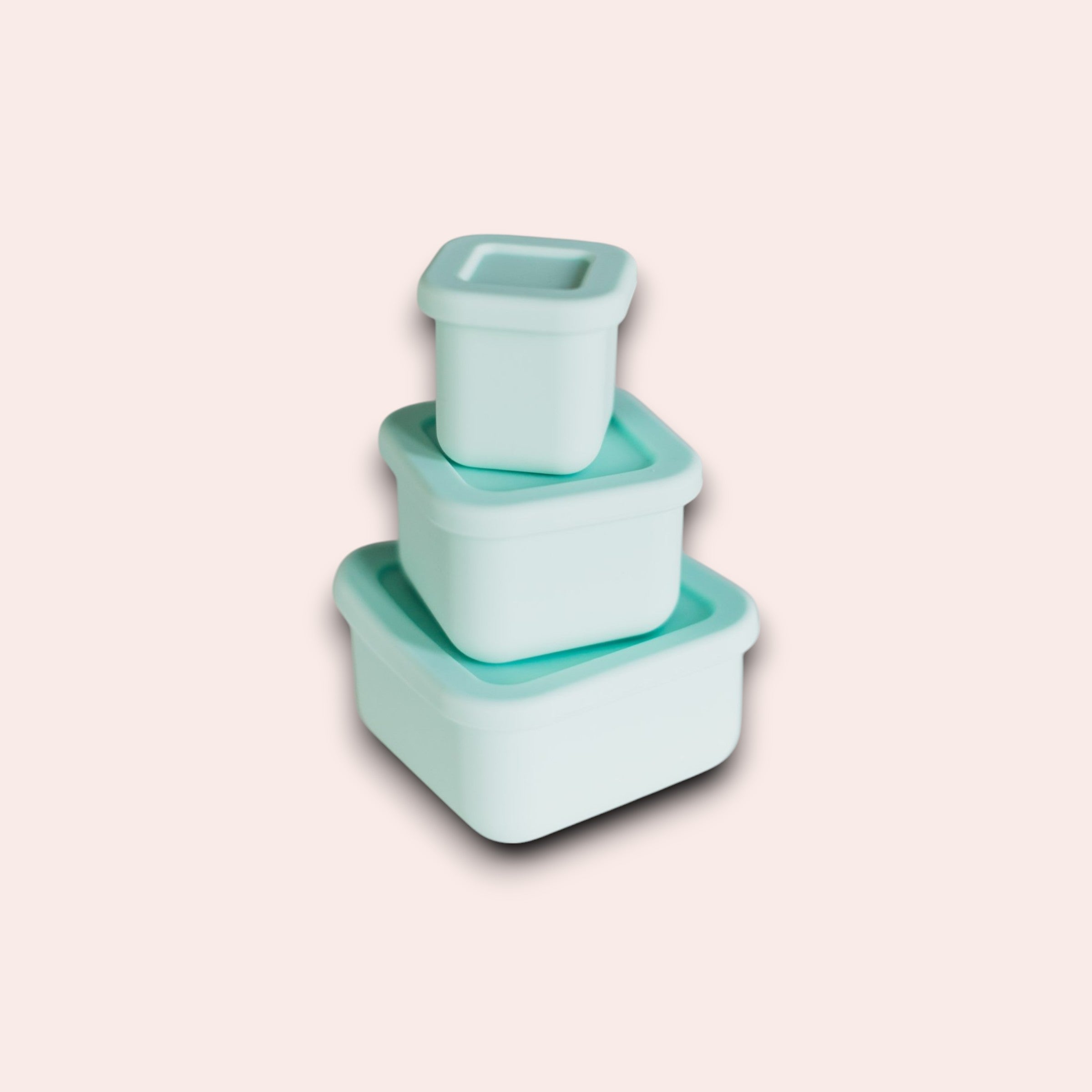 The Square Mini Containers - 3 Piece Set