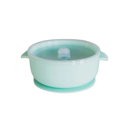 Silicone Suction Bowl with Lid