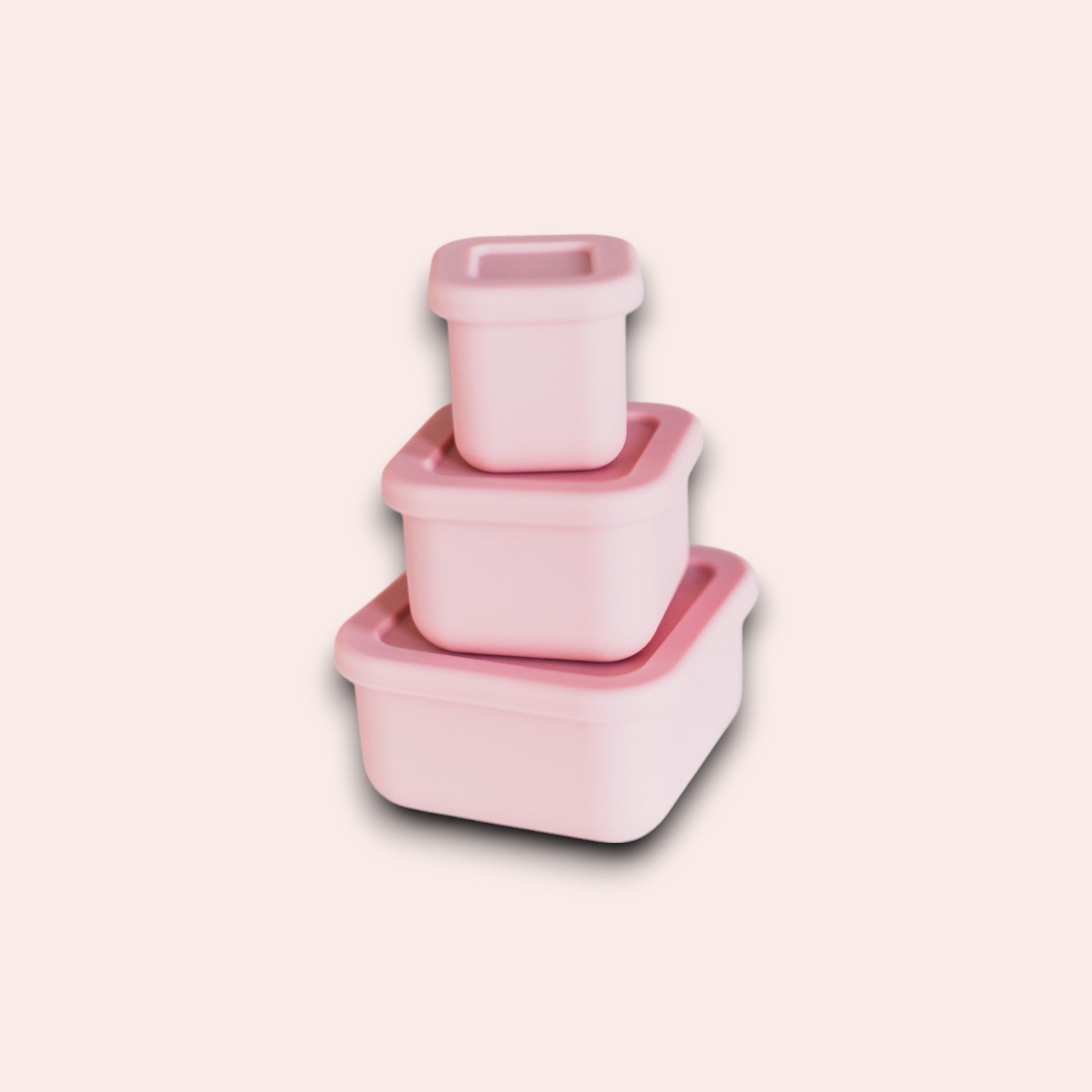 The Square Mini Containers - 3 Piece Set