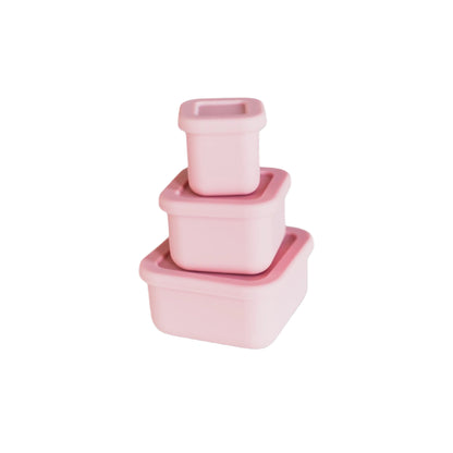 The Square Mini Containers - 3 Piece Set