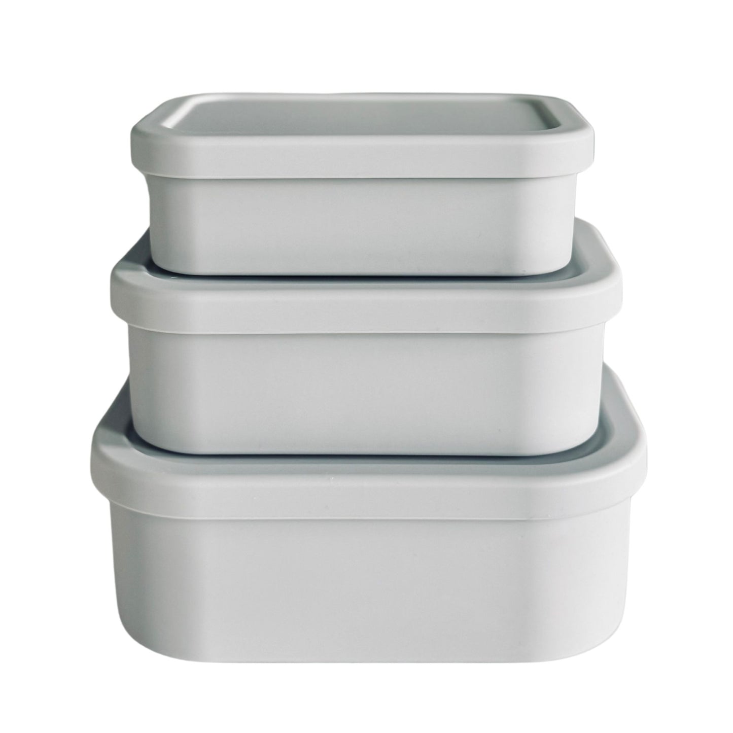 Rectangle Food Storage Trio | 3-Piece Nesting Set