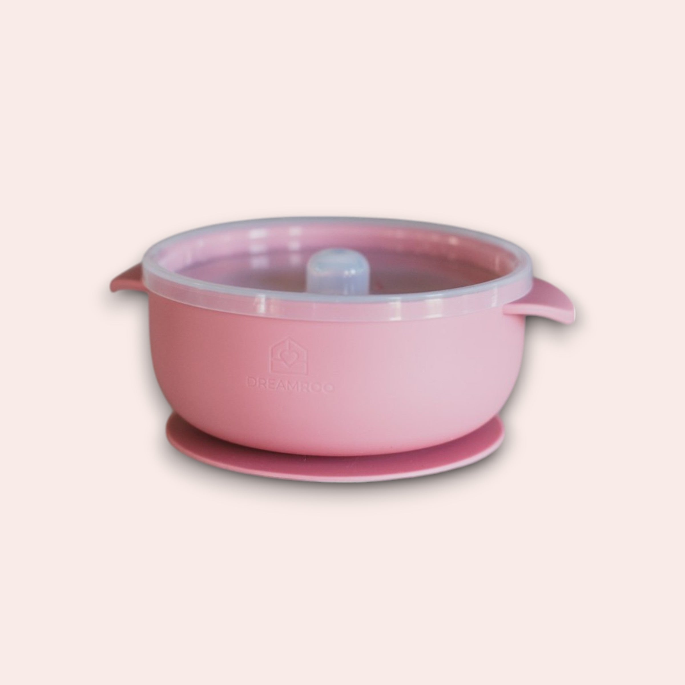 Silicone Suction Bowl with Lid