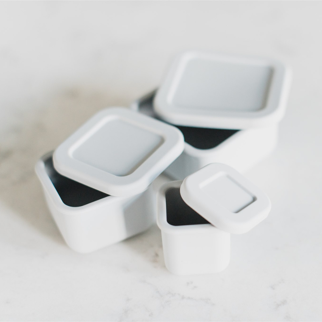 The Square Mini Containers - 3 Piece Set