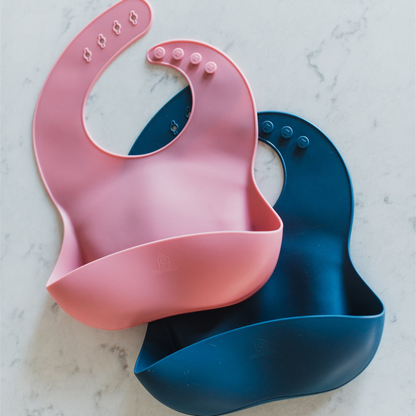 Silicone Bib - Set of 2  | $22 Value