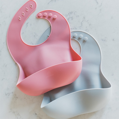 Silicone Bib - Set of 2  | $22 Value