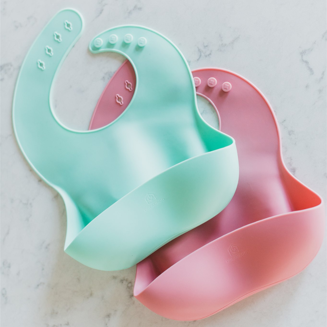 Silicone Bib - Set of 2  | $22 Value