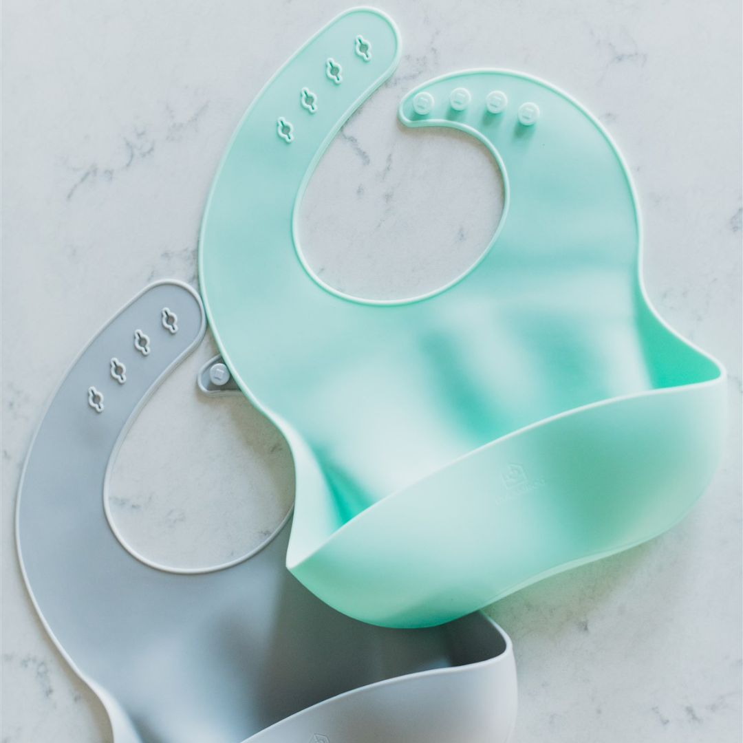 Silicone Bib - Set of 2  | $22 Value