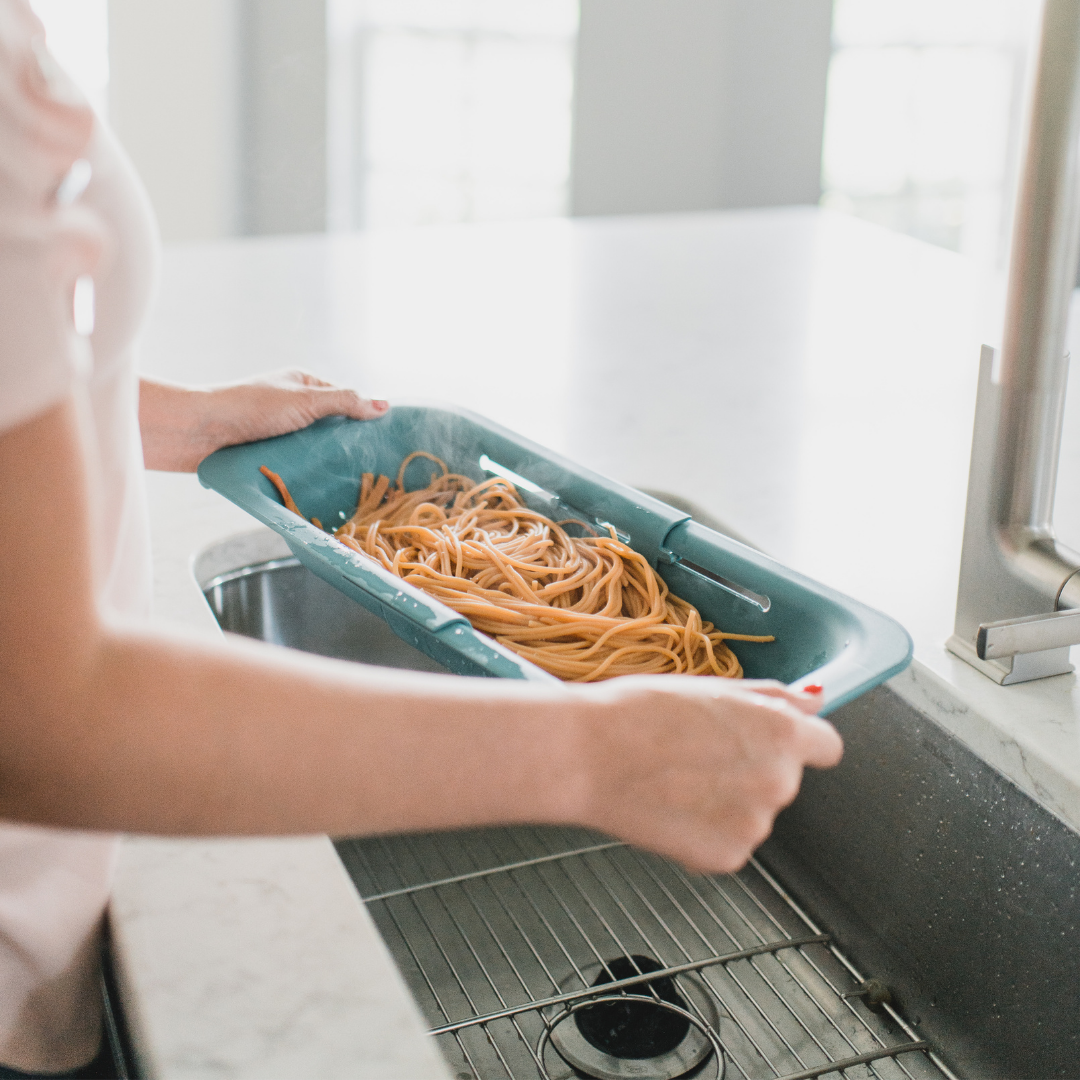 The "Over the Sink" Colander