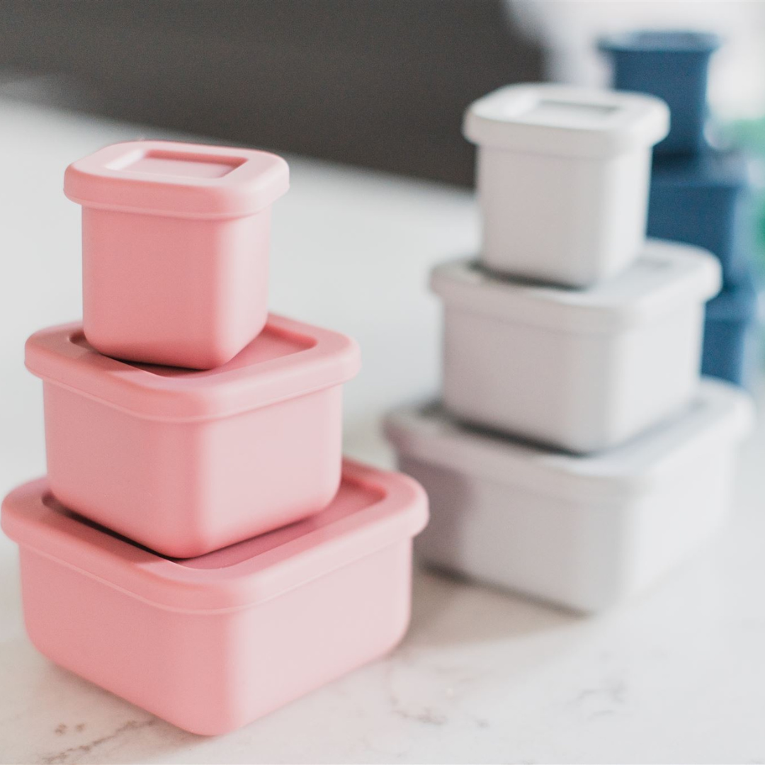 The Square Mini Containers - 3 Piece Set