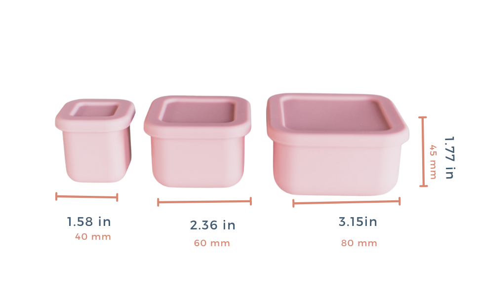Food Storage Containers with Lids - Plastic Nesting Containers for Food -  BPA Free Stackable Storage Containers for Kitchen - Pink Microwave Safe  Leftover Container Set 